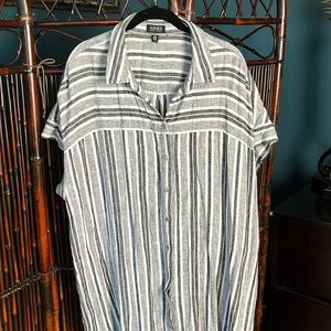 Button Down Maxi Dress